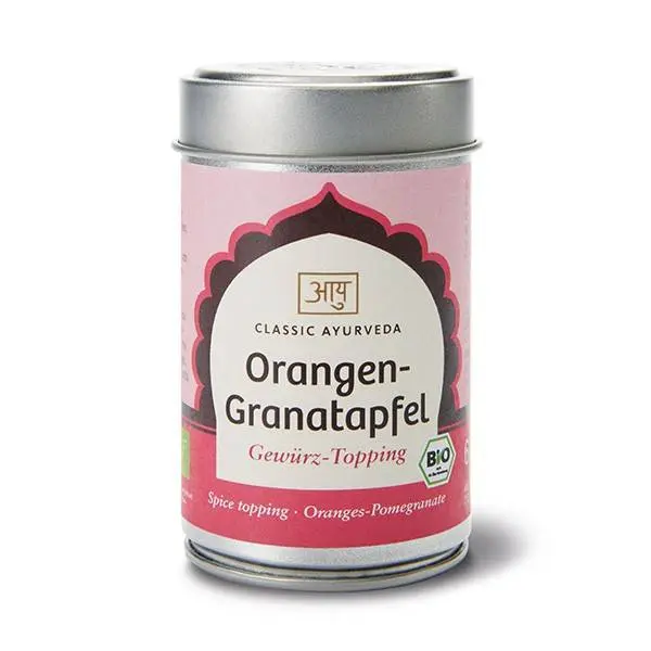 Orangen-Granatapfel, Bio, 70g