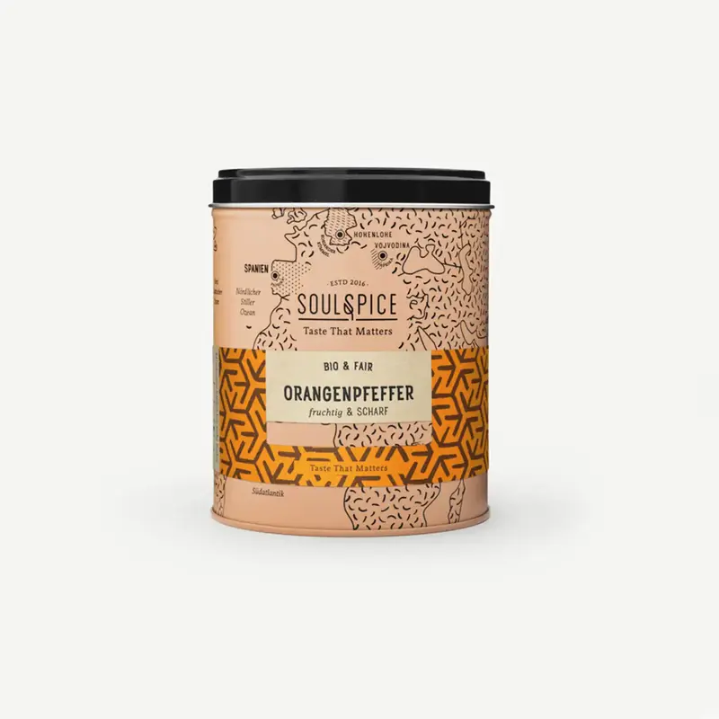 Orangenpfeffer gemahlen  BIO