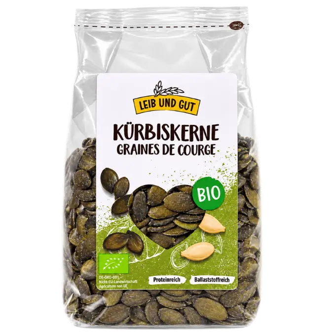 Organic Pumpkin Seeds – 260 g