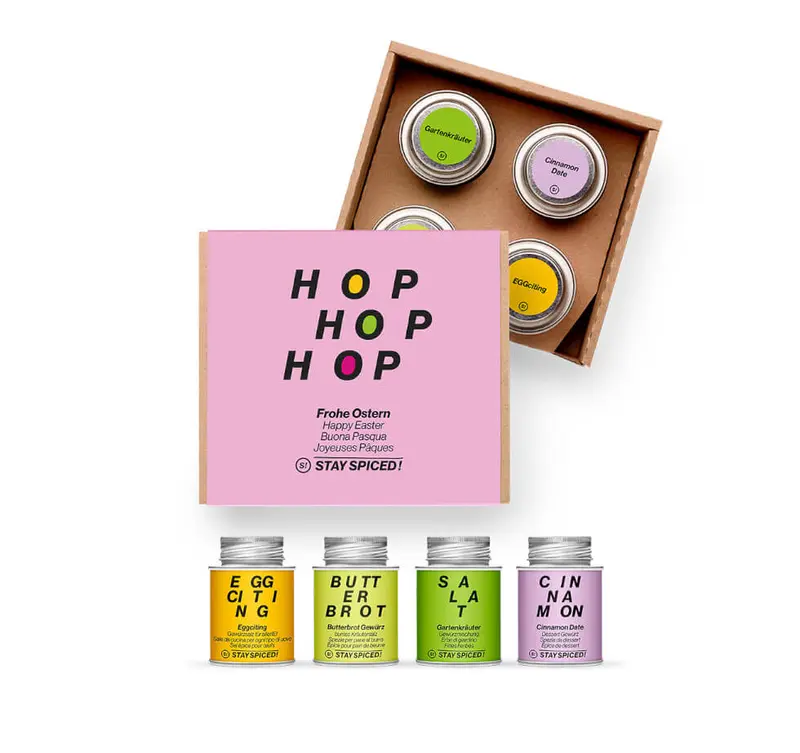 OSTERN | Gewürze Box | 4 Gewürze zum Vorteilspreis