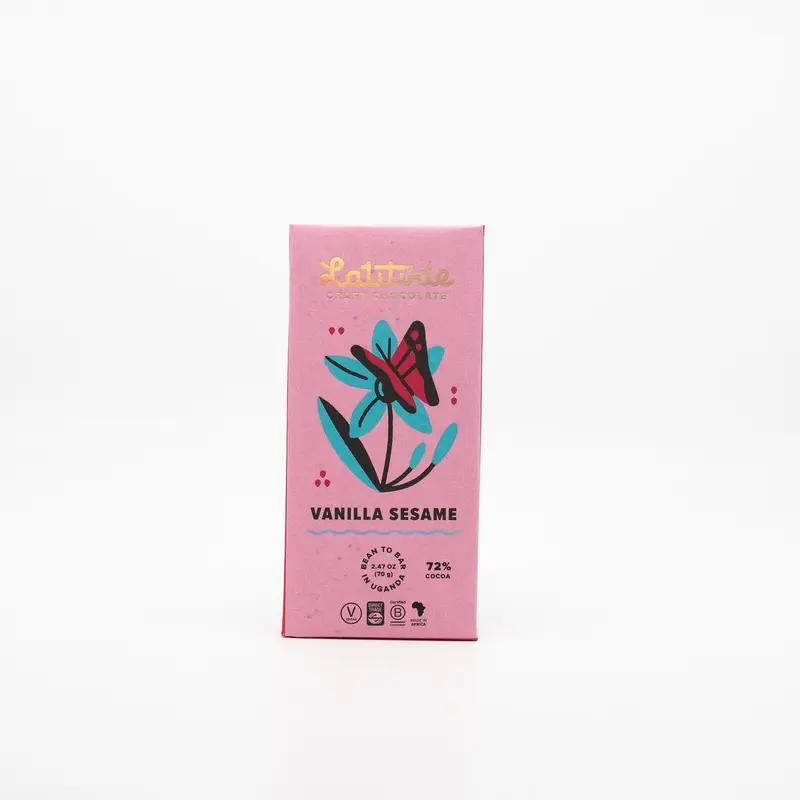 Ouganda, Vanille Sésame 72%