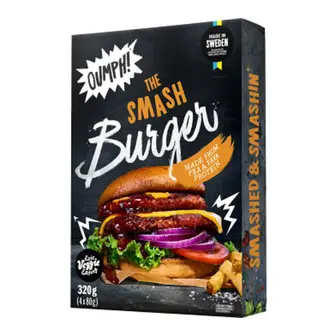 OUMPH! Smash Burger, Fryst - Smash Burger, Frozen 320g