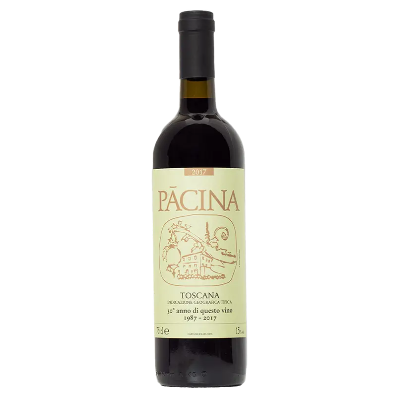 Pacina 30 anno di questo vino 2017 Toscana igt