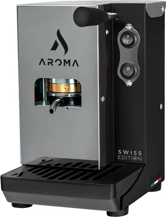 Padsystem Kaffeemaschine Aroma Plus Basic Swiss Edition - black