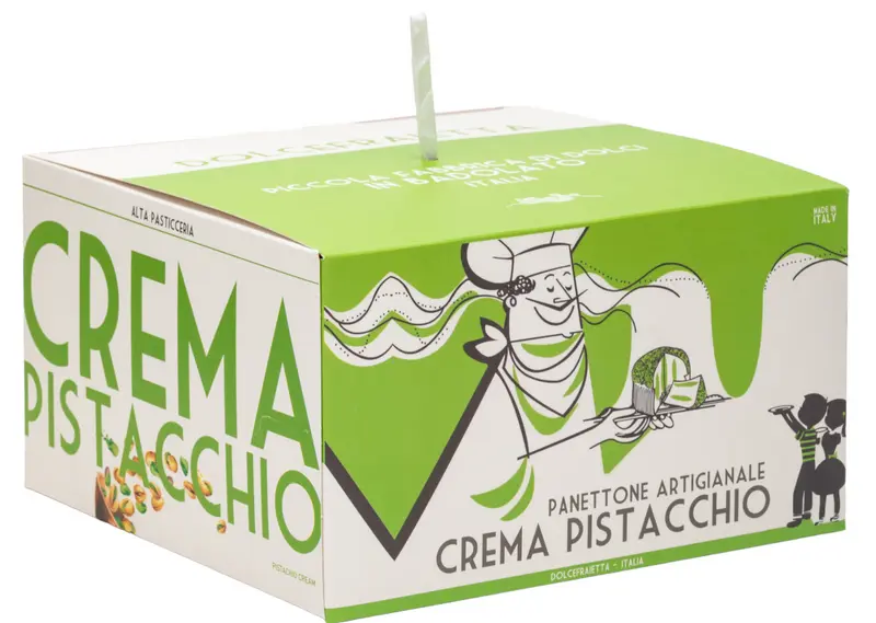 Panettone Pistaziencreme – Vorbestellung