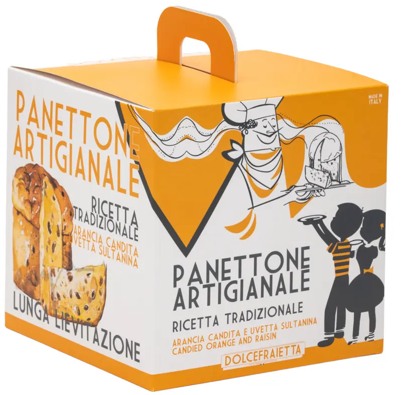 Panettone Rosinen und kandierte Orangen – Vorbestellung