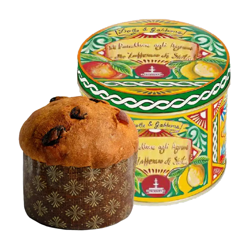 Panettone Zitrus & Safran Dolce & Gabbana Grün