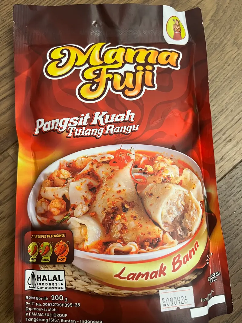 Pangsit Kuah Tulang Ranggu