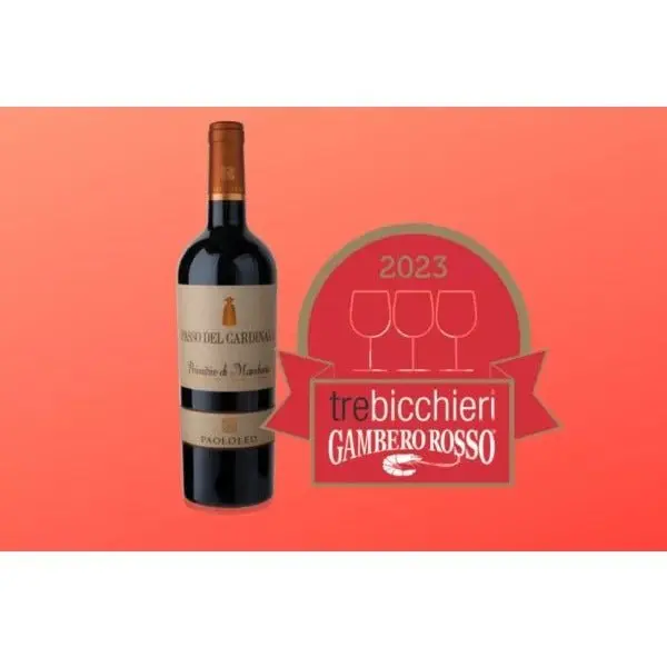 Paolo Leo 'Passo Del Cardinale' Primitivo di Manduria 2021 Magnum