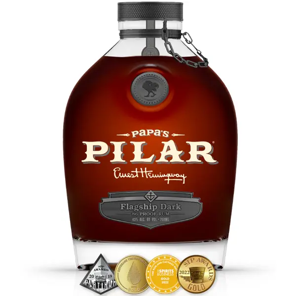 Papa's Pilar Ernest Hemingway Rum Flagship Dark - 70cl