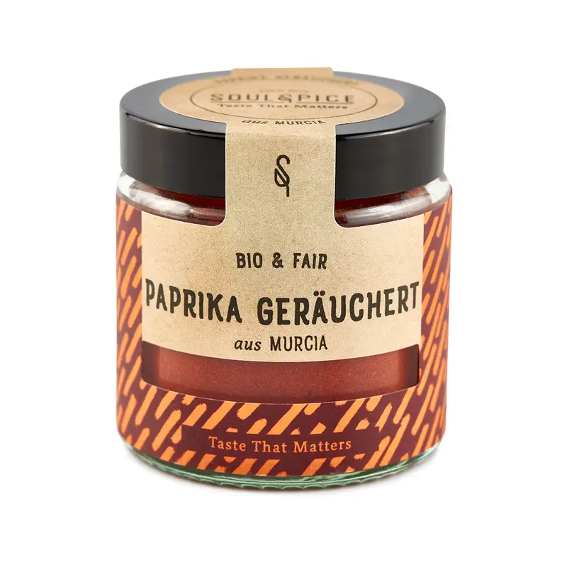 Paprika geräuchert, Gewürz Bio