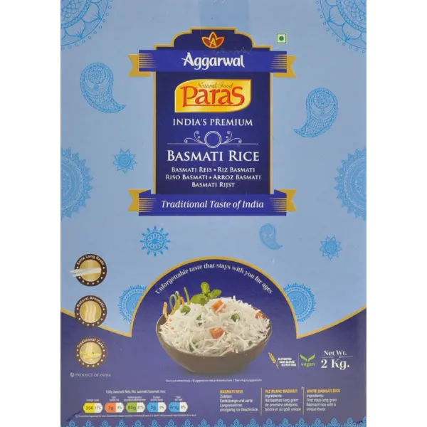 Paras Basmati Rice - 2 kg