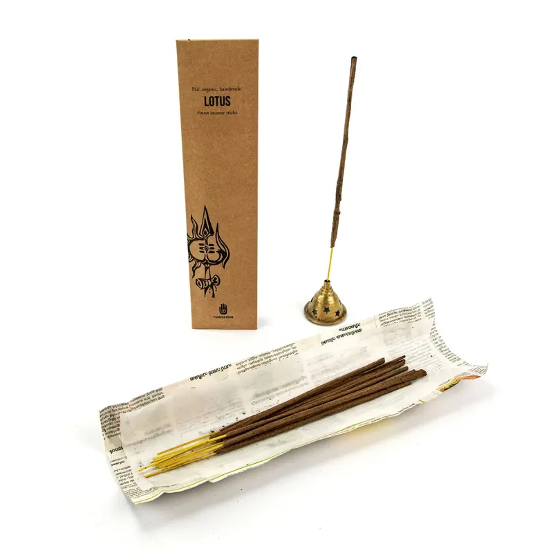 Paropakaram | Lotus Räucherstäbchen | 10 Stück