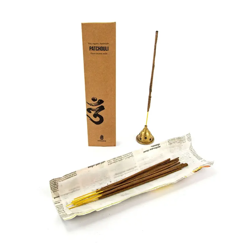 Paropakaram | Patchouli Räucherstäbchen | 10 Stück