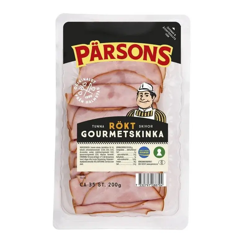 Pärsons Rökt Gourmetskinka  - Sliced Smoked Ham 200g