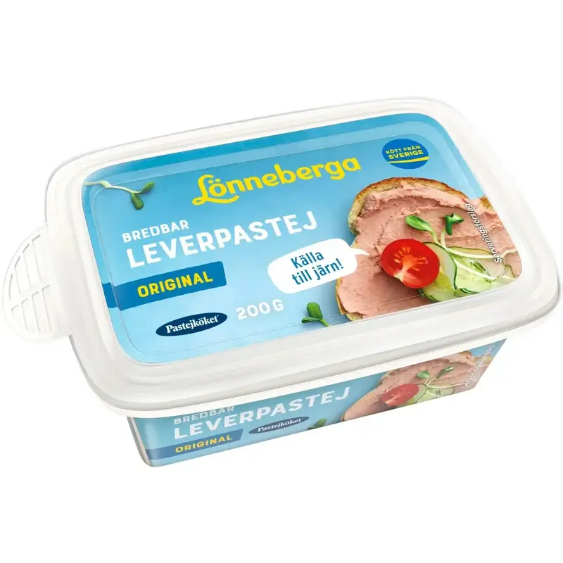 Pastejköket Leverpastej Original - Liverpaté Spread 200 g