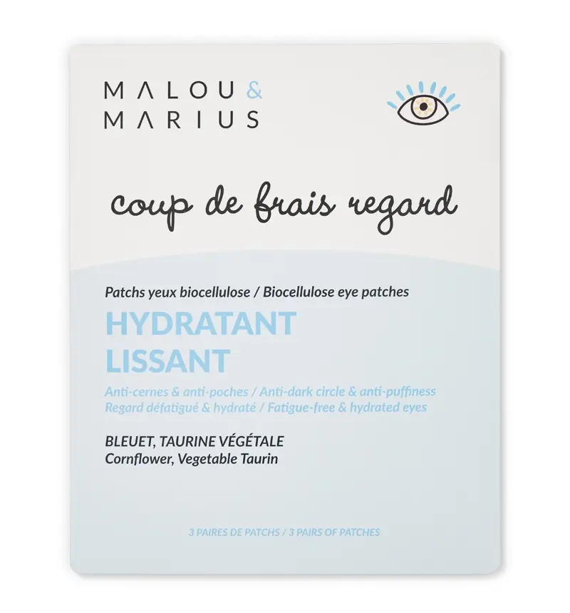 Patchs yeux lissant et hydratant
