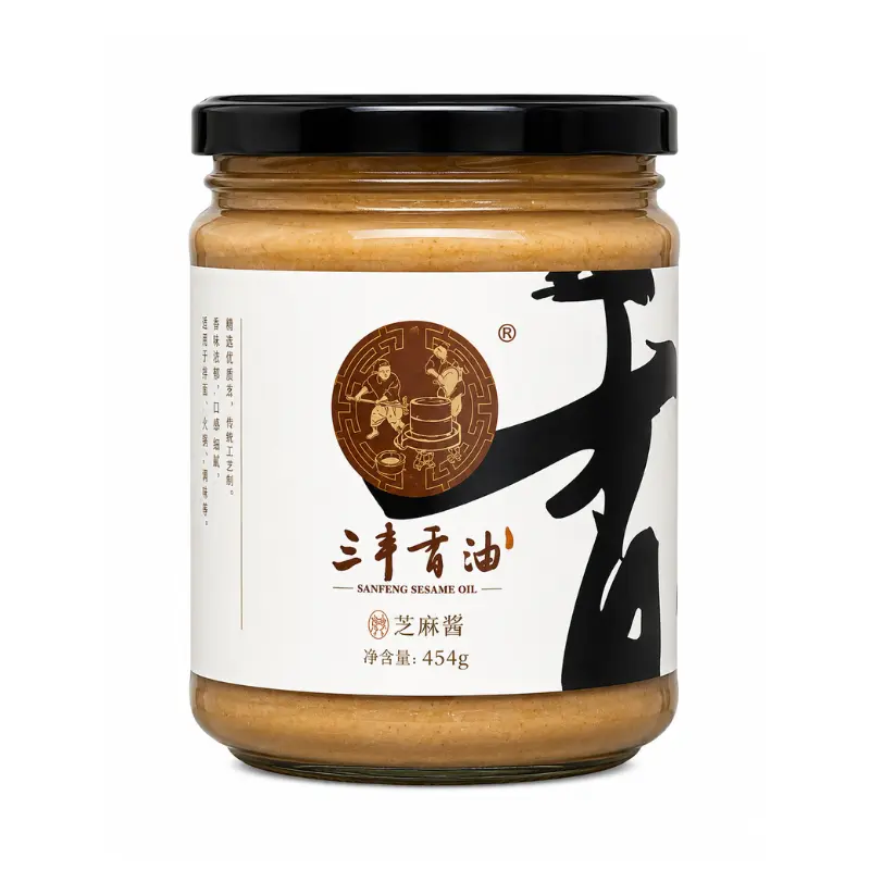 Pâte de sésame blanc - SANFENG - 454g