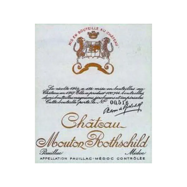Pauillac - Château Mouton Rothschild 1961