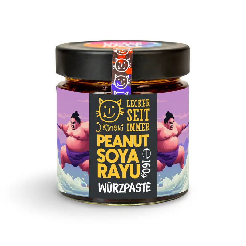 Peanut Soya Rayu - Bio Würzpaste von J.Kinski - 160g