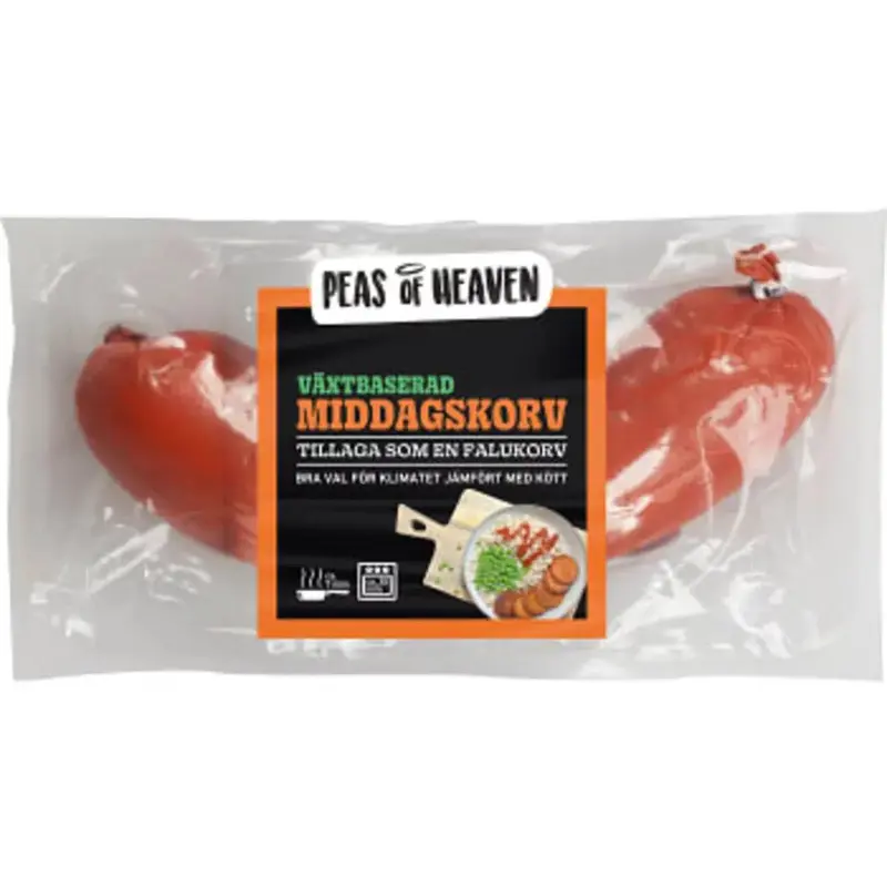 Peas of Heaven Middagskorv Vegansk - Vegan Sausage 350g
