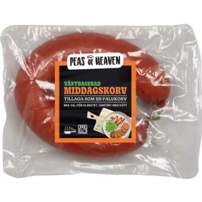 Peas of Heaven Middagskorv Vegansk - Vegan Sausage 600g