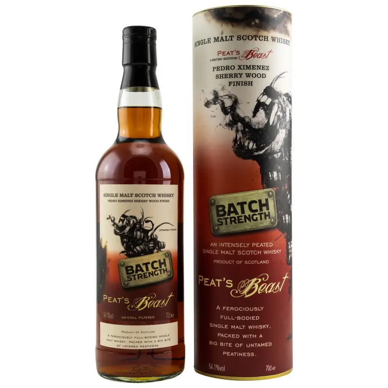 Peats Beast Batch Strength PX Sherry