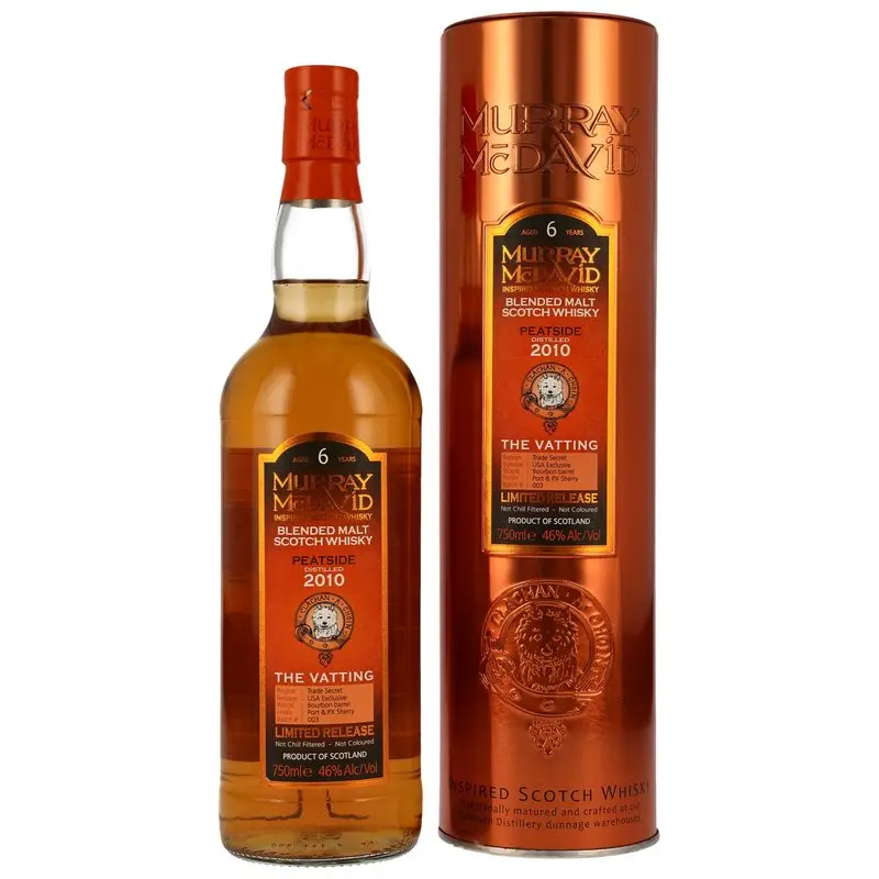 Peatside 2010 - 6 y.o. - Port/PX Cask - Murray McDavid
