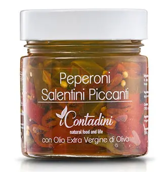 Peperoni Salentini piccanti a rondelle 230g