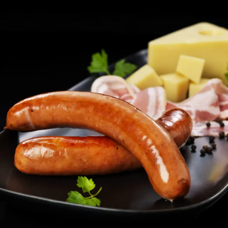 Per i Viken Korv Antonios Ost & Bacon 300g