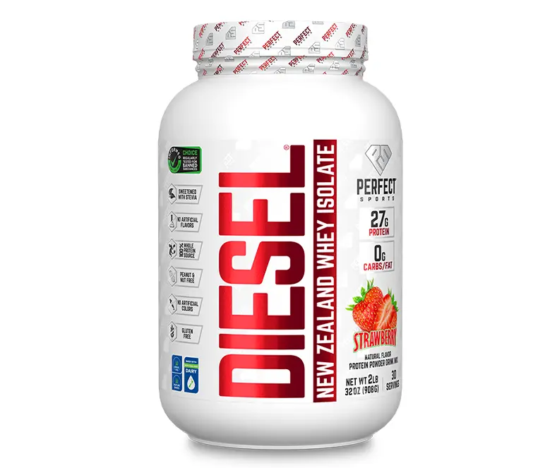 Perfect Sports DIESEL® New Zealand Whey Protein Isolate