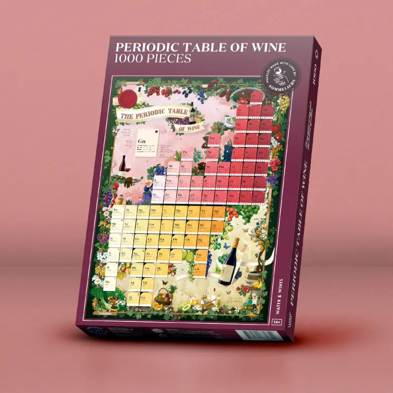Periodic Table of Wine Puzzle