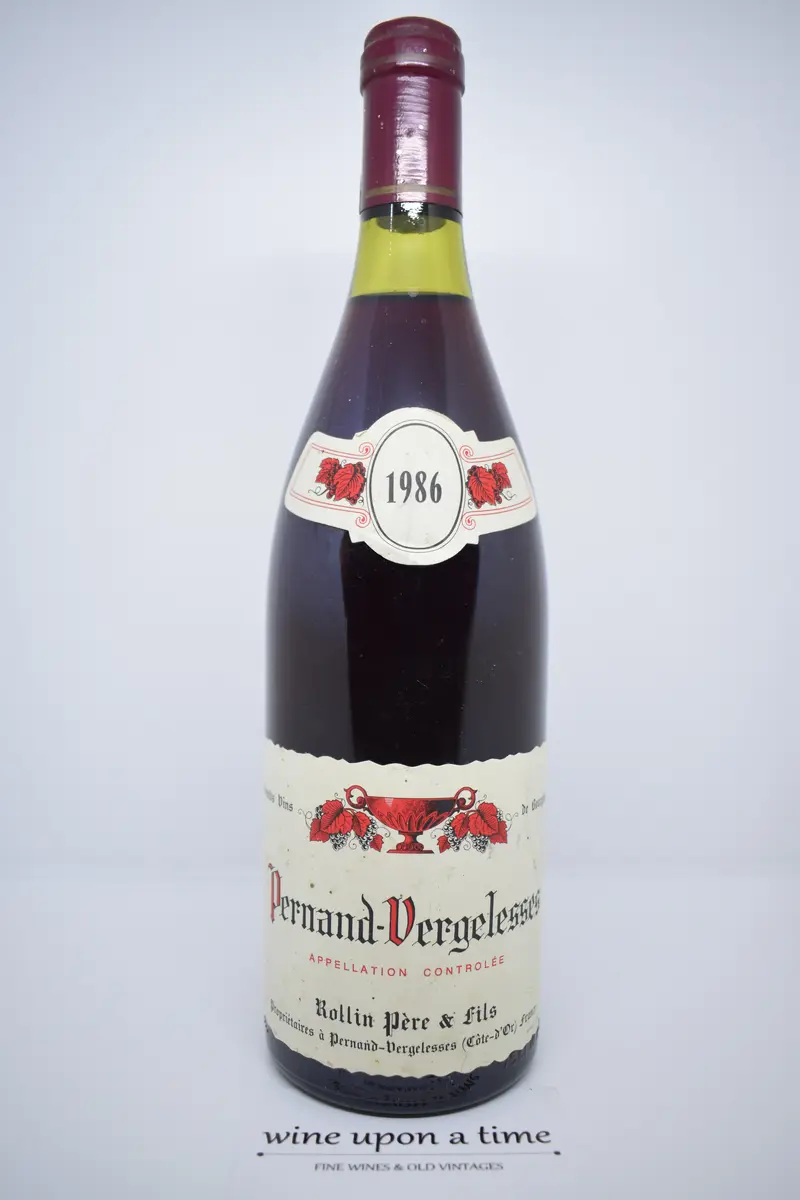 Pernand-Vergelesses 1986 - Domaine Rollin Père & Fils