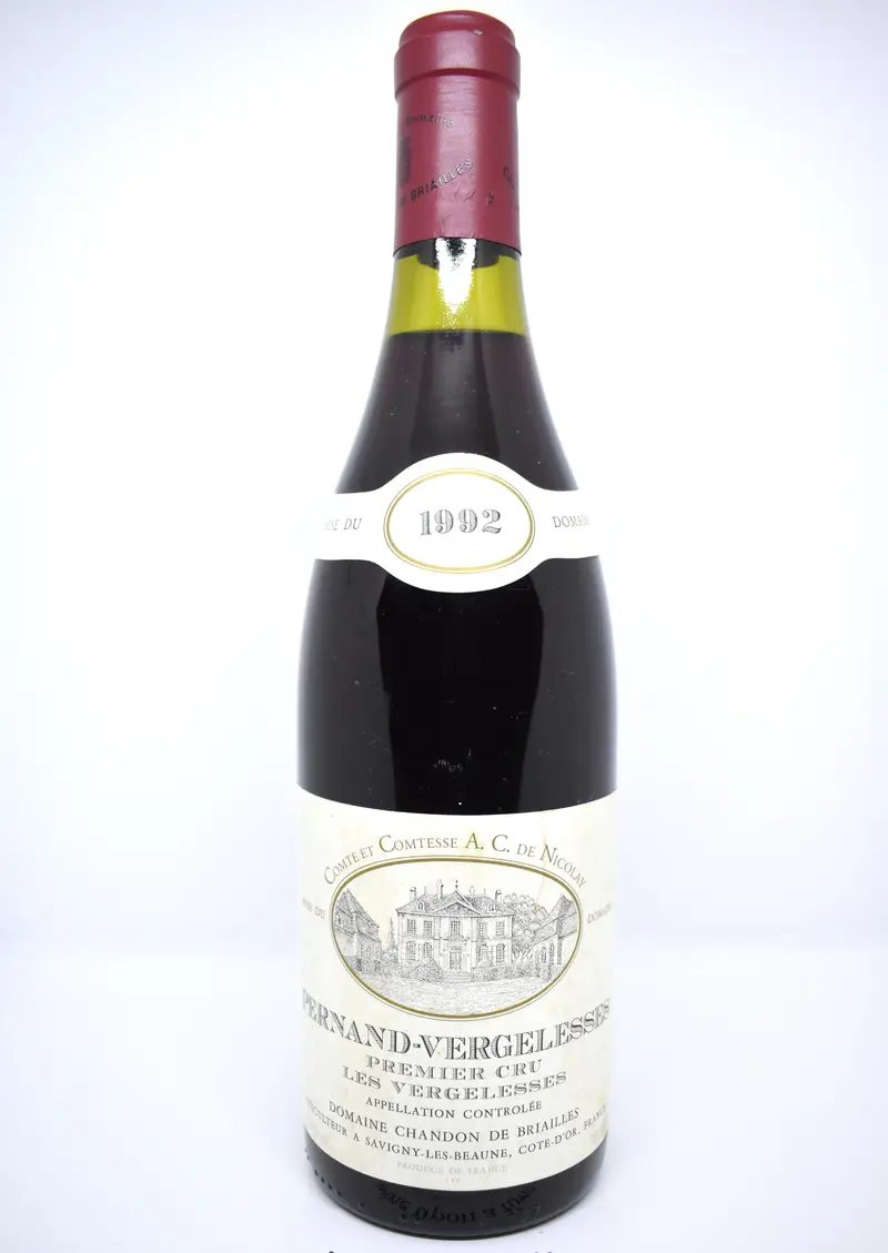 Pernand-Vergelesses 1992 - 1er cru les Vergelesses - Domaine Chandon de Briailles