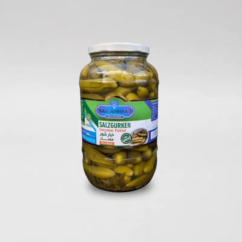 Persische Essiggurken (خیارشور)
