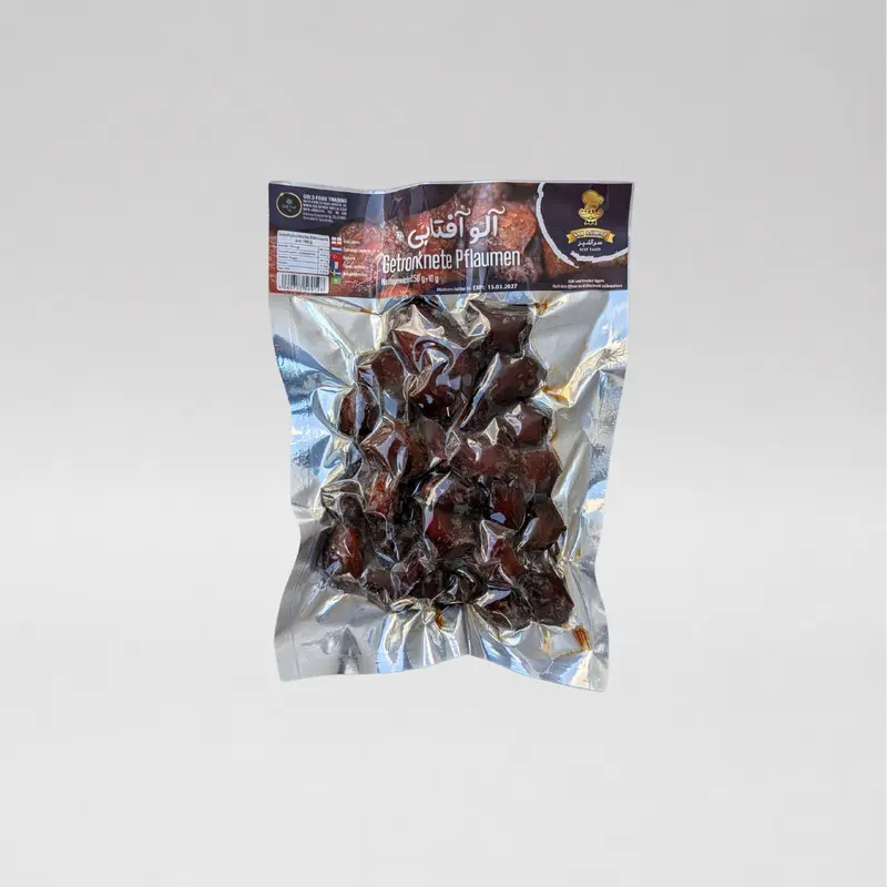 Persische sonnengetrocknete Pflaumen (Aloo Aftabi/(آلو آفتابی)