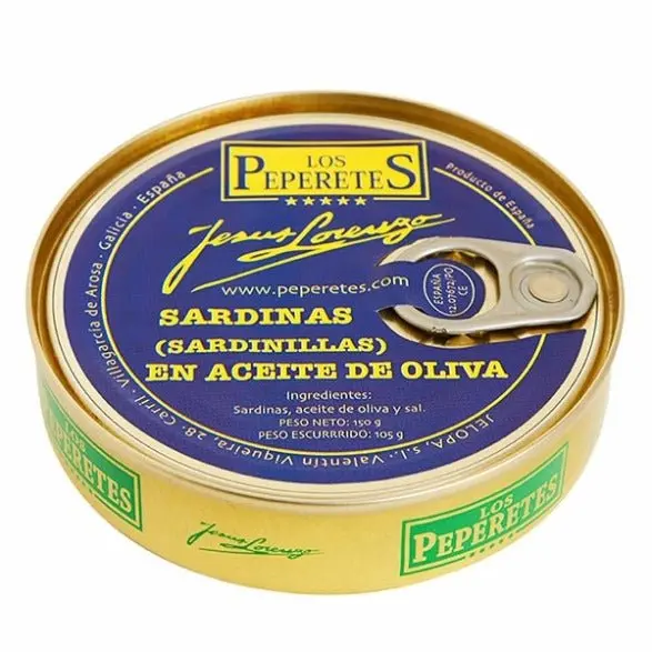 Petites sardines à l’huile d’olive