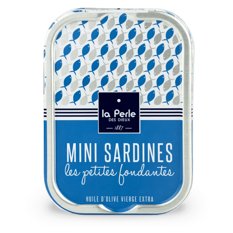Petites sardines à l'huile d'olive