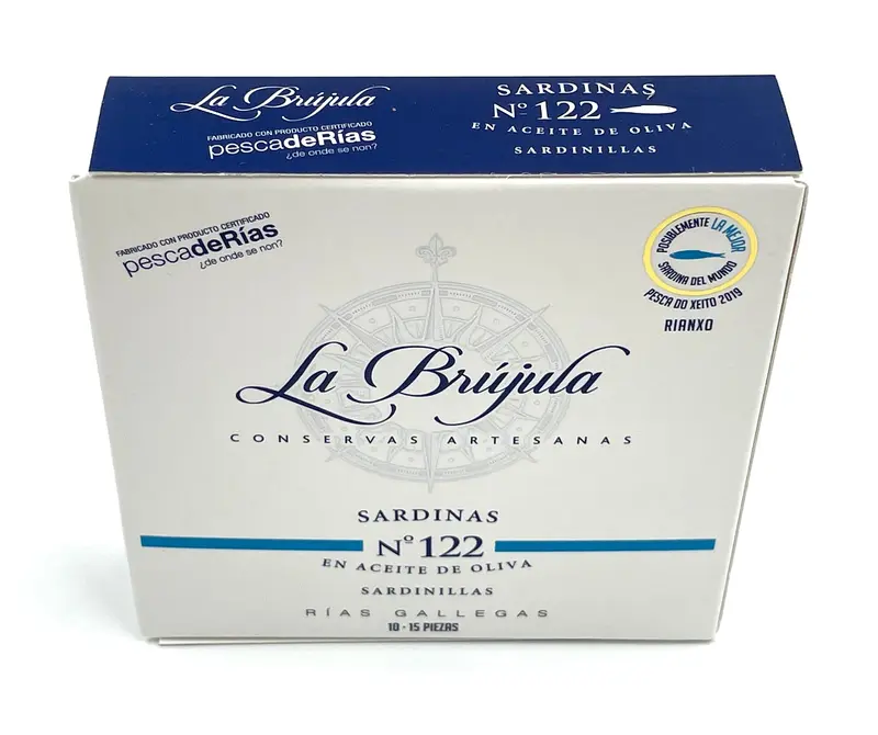 Petites sardines "do Xeito" à l'huile d'olive