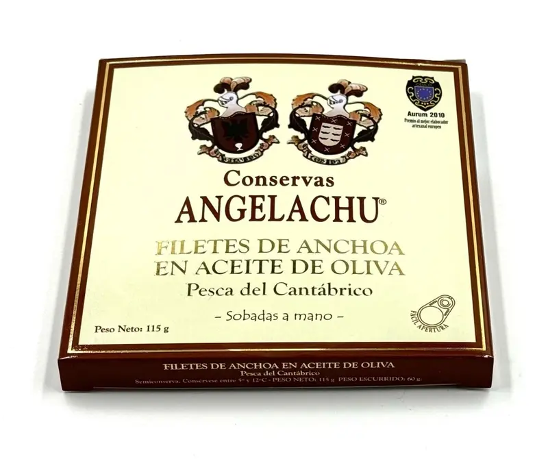 Petits filets d'anchois de Cantabrie