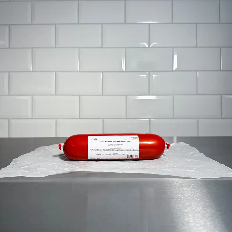 Pferd Balance Plus sterilisiert