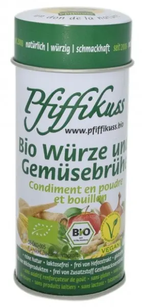 Pfiffikuss Tischdose 80 g Inhalt