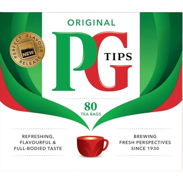 PG Tips Tea Bags - 80 bags - 232 g