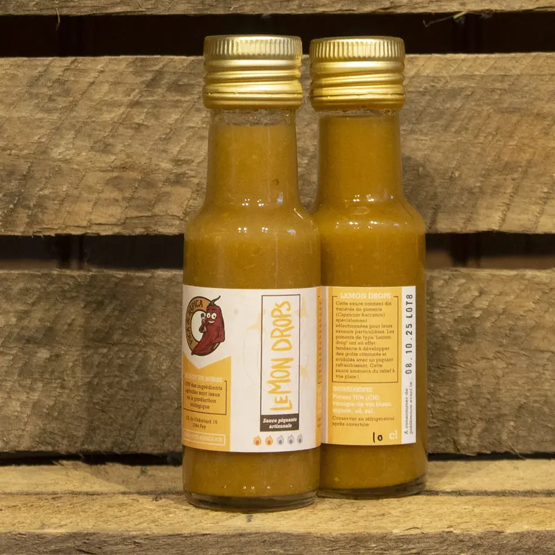 PICA & REPICA - Lemon Drops - Sauce Piquante Artisanale - Bte - 10cl