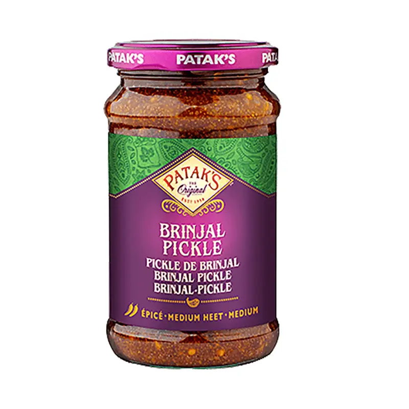 Pickle de Brinjal - Patak's - 312g