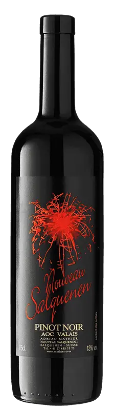 Pinot Noir Nouveau Salquenen AOC VS, Das Feuerwerk