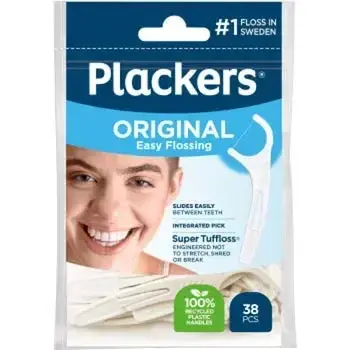 Plackers Grip Tandtråd - Dental floss 38 p