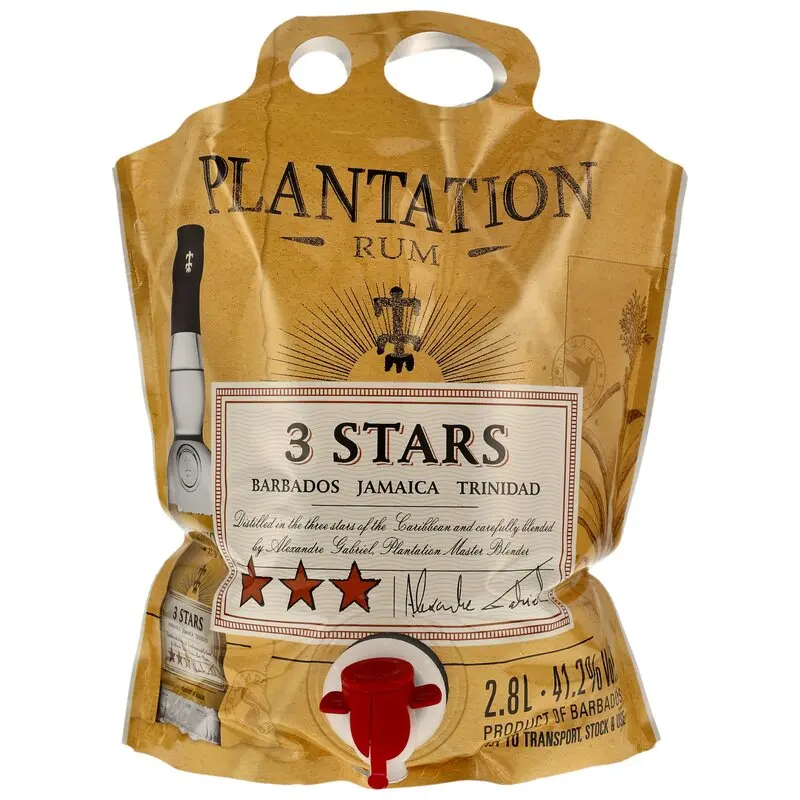 Planteray (Plantation) 3 Stars Jamaica Barbados Trinidad - 2,8L Pouch