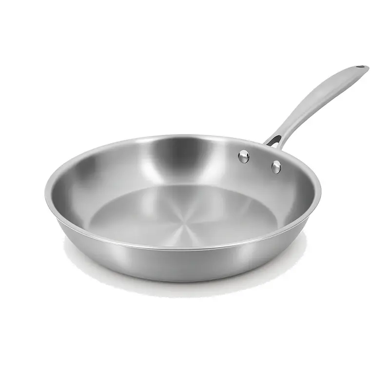Poêle en acier inoxydable 24 cm