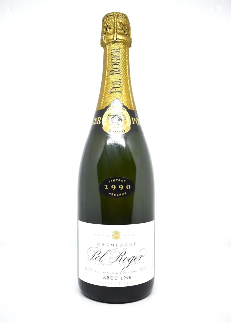 Pol Roger 1990 - Champagne Brut Vintage - Coffret bois